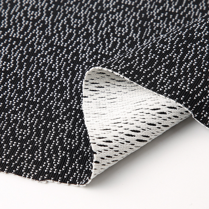 Wholesale of all-polyester sandwich mesh fabric for luggage, shoes, mesh fabric and car seat cushion mesh fabric in stock details Picture