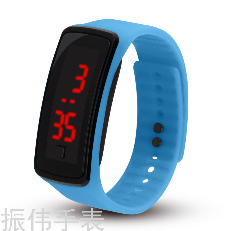Second-generation wristband watch, sunglasses, LED electronic watch, student plastic children's watch, student gift in stock Application Scenario