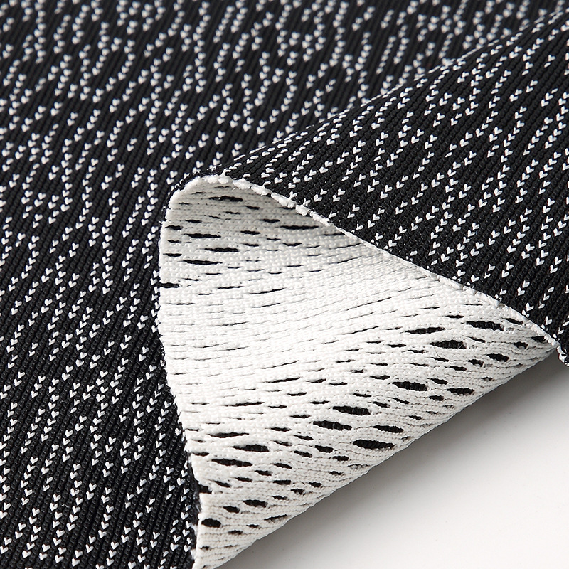 Wholesale of all-polyester sandwich mesh fabric for luggage, shoes, mesh fabric and car seat cushion mesh fabric in stock
