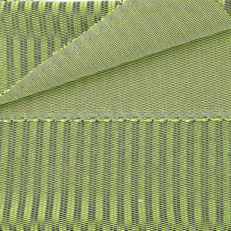 Factory direct sales of polyester knitted jacquard fabric, 3D flying mesh fabric, shoe upper woven sports shoe material fabric wholesale Specification image