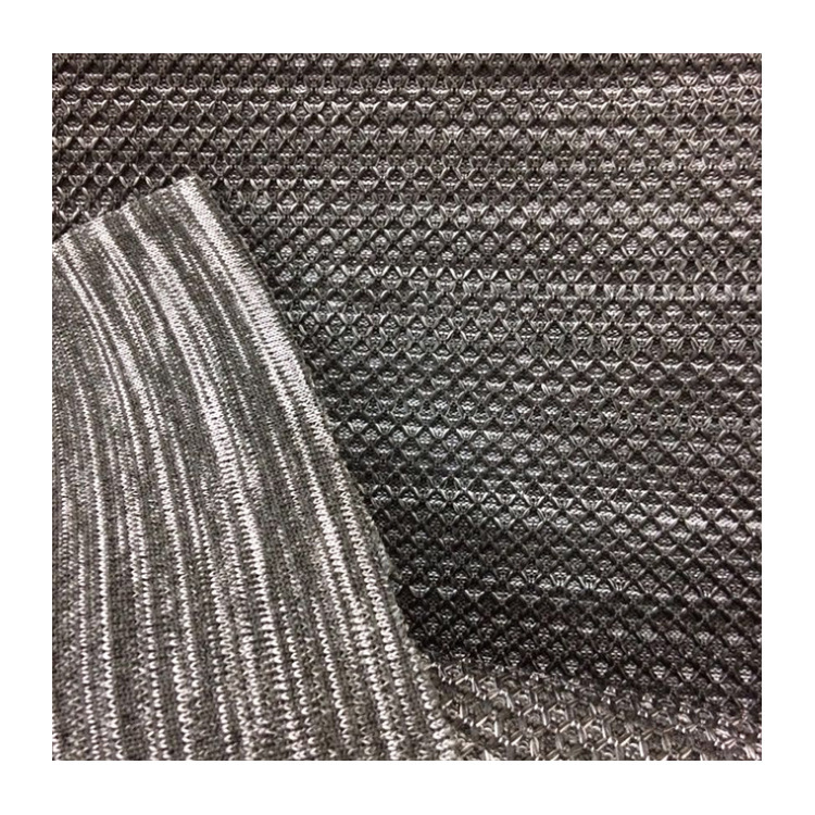 Factory direct sales of fine-grained colored woven fabric, random texture mixed color interwoven blended chemical fiber fabric, small particle pattern flying woven fabric Item Picture