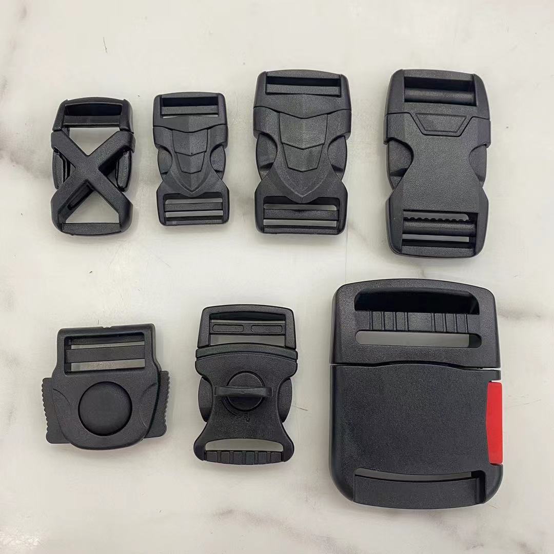 Plastic buckle Multiple functions Buckle buckle Backpack webbing buckle Beanbead buckle Unilateral buckle thumbnail