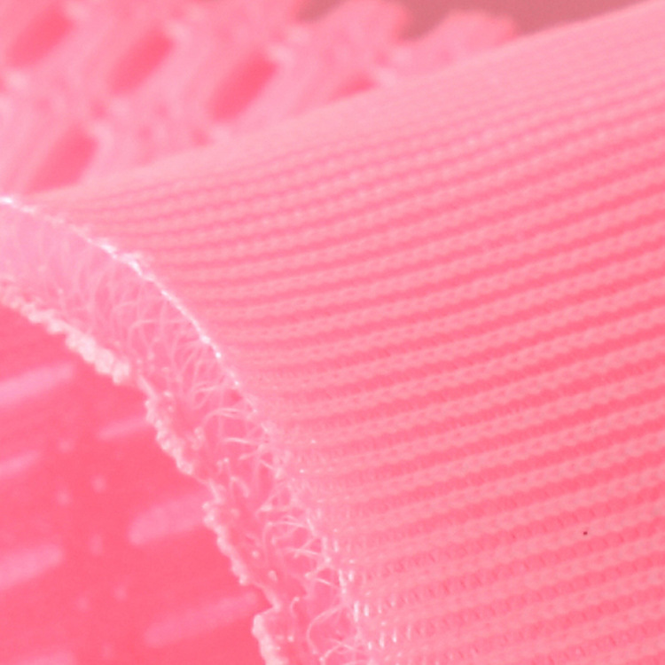 Special sandwich mesh fabric, solid-color mesh air layer breathable fabric, all-polyester shoe material, chair fabric Application Scenario