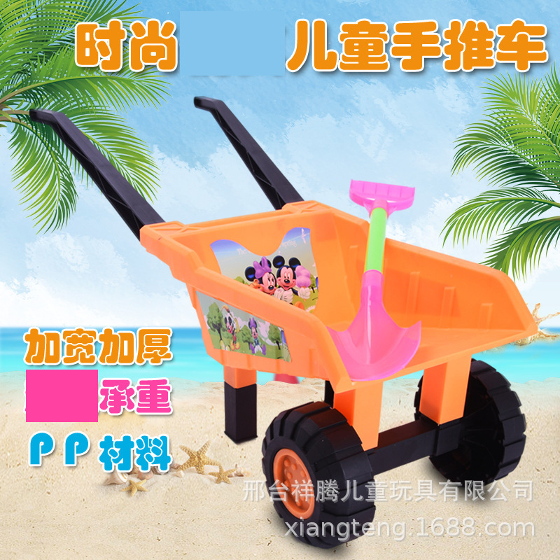 儿童玩具塑料推土车玩具宝宝沙滩车手推车地毯工程车童车一件代发详情图4