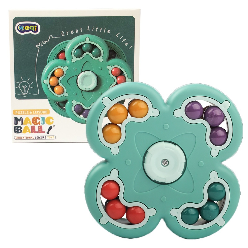 New Rubik's Cube and Magic bean toys, stress-relieving and creative Rubik's Cube toys, double-sided rotating Rubik's Cube toys, factory direct sales Application Scenario