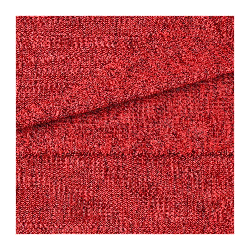 Factory direct sales of two-color flying woven Jaka shoe upper mesh fabric, breathable new sports shoes material and luggage fabric Item Picture