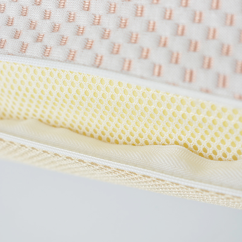 Factory slow rebound memory foam pillow for cervical vertebrae, single-person memory pillow, bread pillow, copper ion fabric bread pillow details Picture