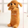 Plush toy dog pen case bag, plush pen case, cartoon pen case, dog pen case, cartoon dog pen case, student pen case Item Picture
