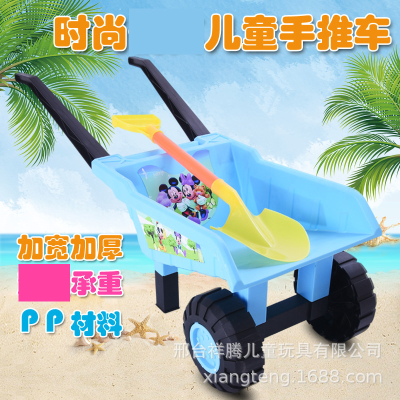 儿童玩具塑料推土车玩具宝宝沙滩车手推车地毯工程车童车一件代发详情图3