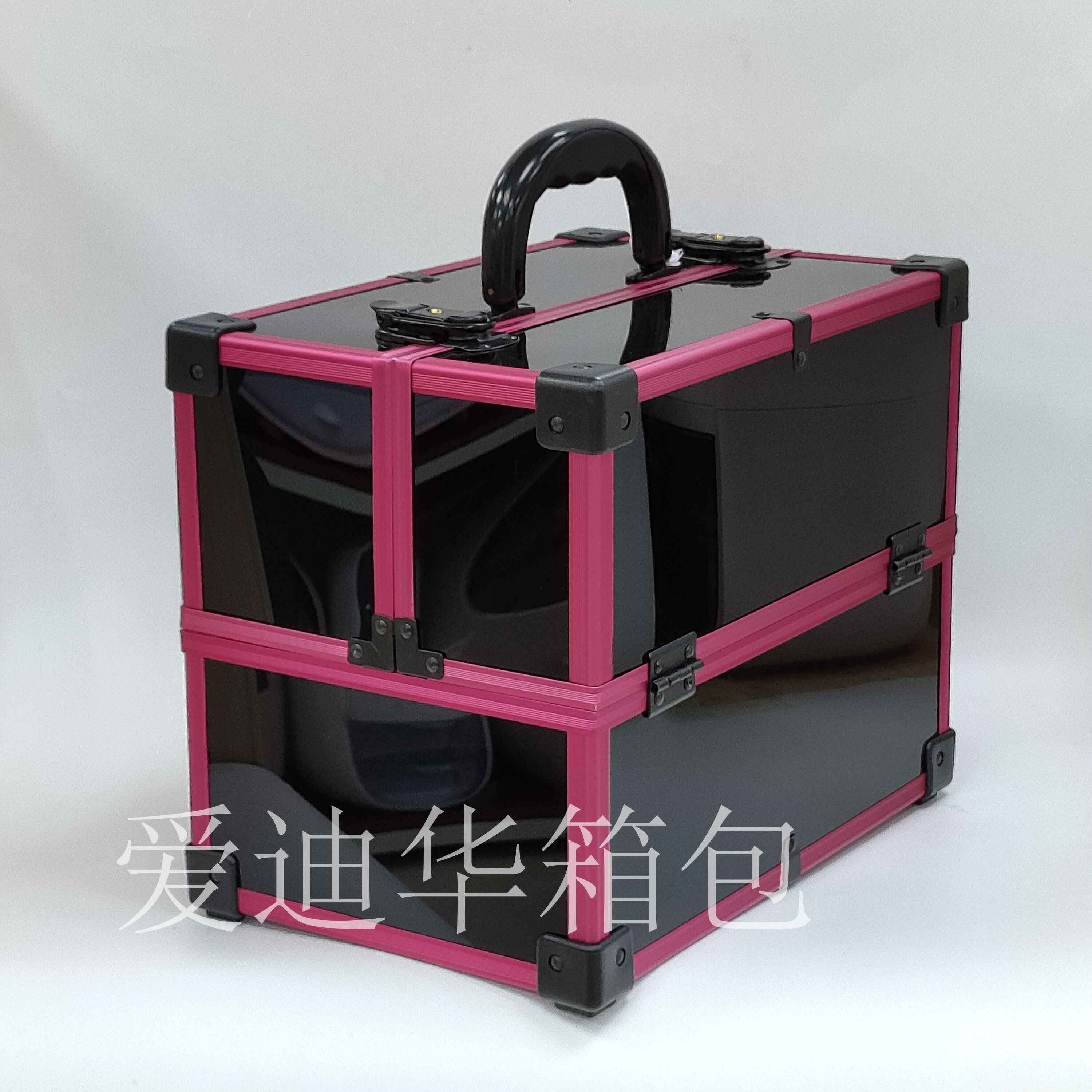 Adiva's new large-capacity multi-layer portable nail, eyelash, tattoo and makeup semi-permanent tool makeup box from South Korea Specification image