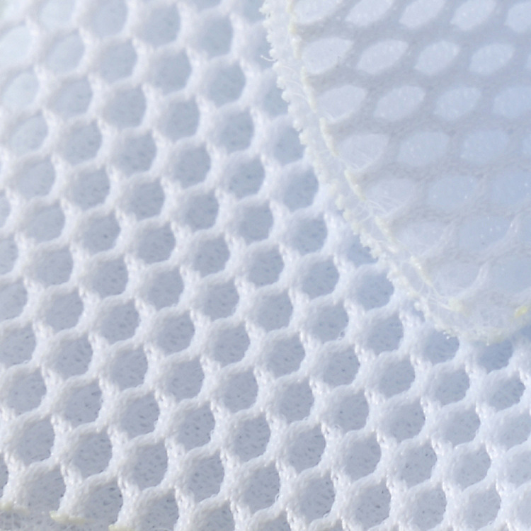 Factory direct sales of special sandwich mesh fabric, 100% polyester modern abstract printed sandwich woven fabric details Picture