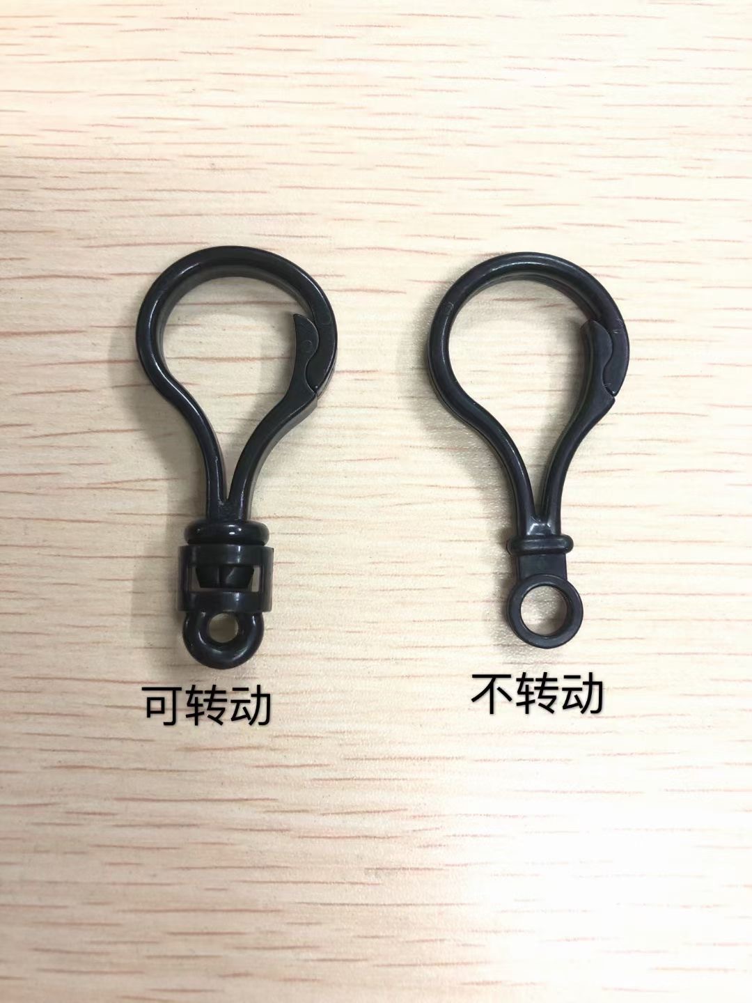 Bag plastic accessories webbing hook strap clip Backpack clip small hook small clip opposite sex clip, etc Specification drawing