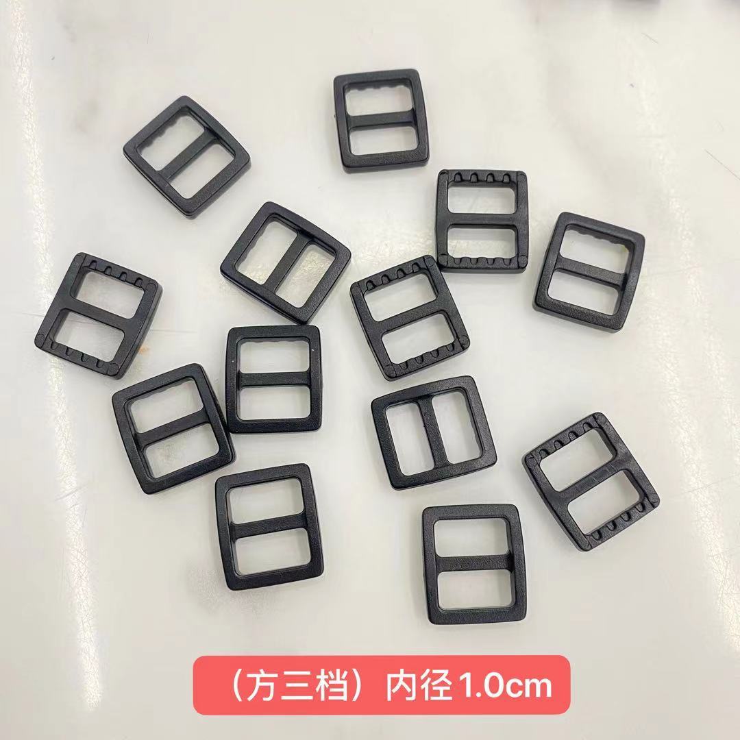 Pet plastic accessory clasp, cat clasp square three-position adjustable clasp square, ancient pet lock clasp, cute cat face clasp Specification image