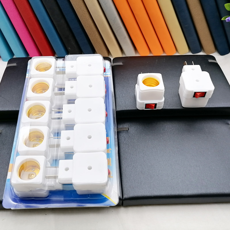 D1913 high-quality dual-purpose lamp socket, lamp cap, screw socket, hardware, 2-yuan store supply in Yiwu Item Picture