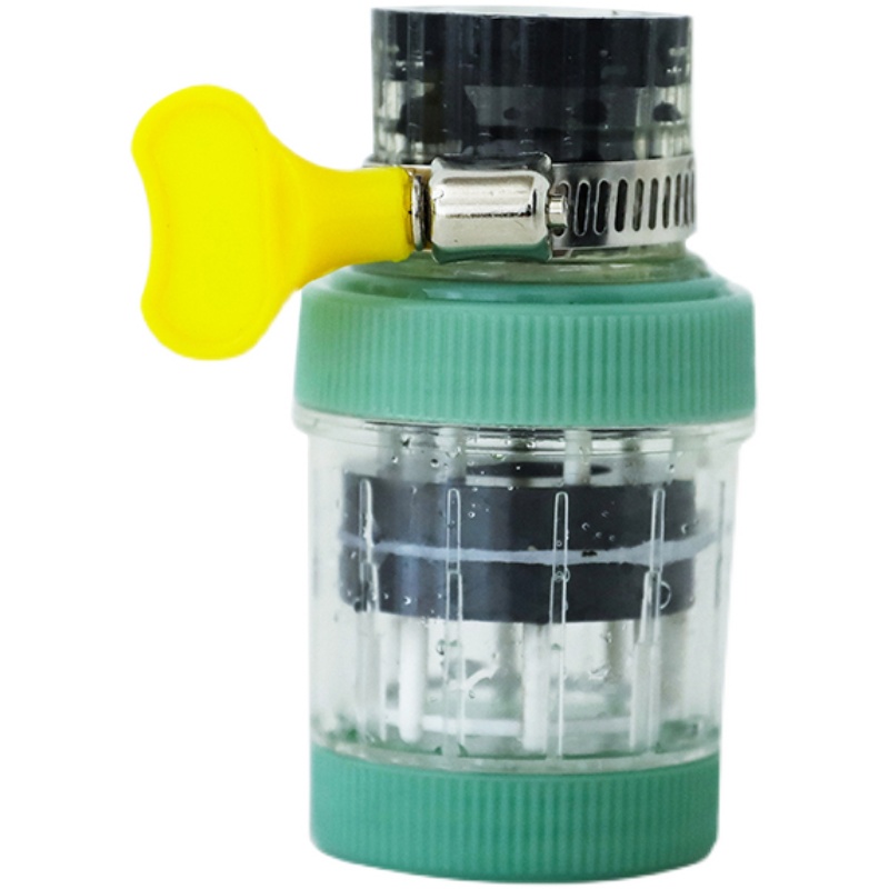 Universal joint, washable magnetic tourmaline faucet filter, splash-proof shower head, universal water purifier for tap water Item Picture