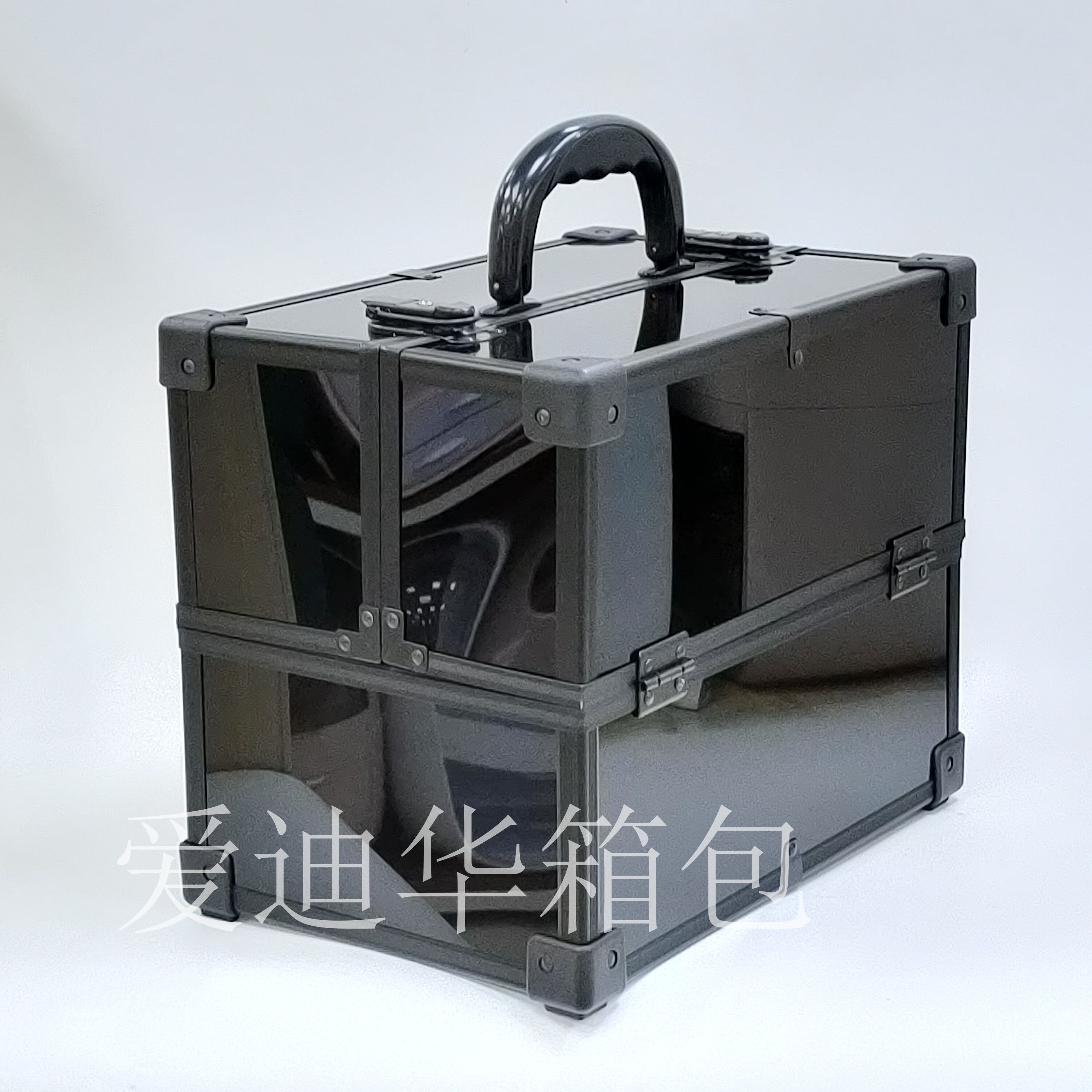 Adiva's new large-capacity multi-layer portable nail, eyelash, tattoo and makeup semi-permanent tool makeup box from South Korea Application Scenario