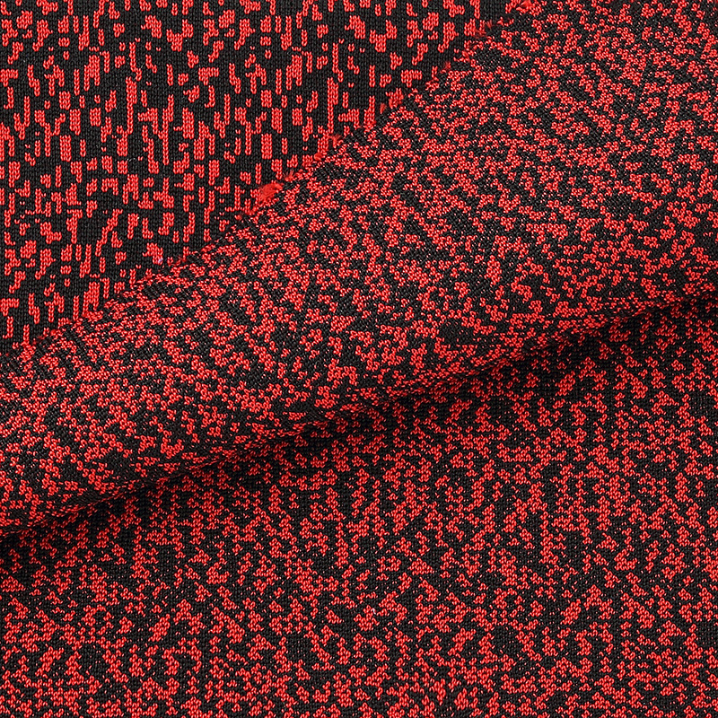 Wholesale of in-stock woven fabric for luggage, shoes, fabrics, two-color polyester fabric, 3D woven fabric Specification image