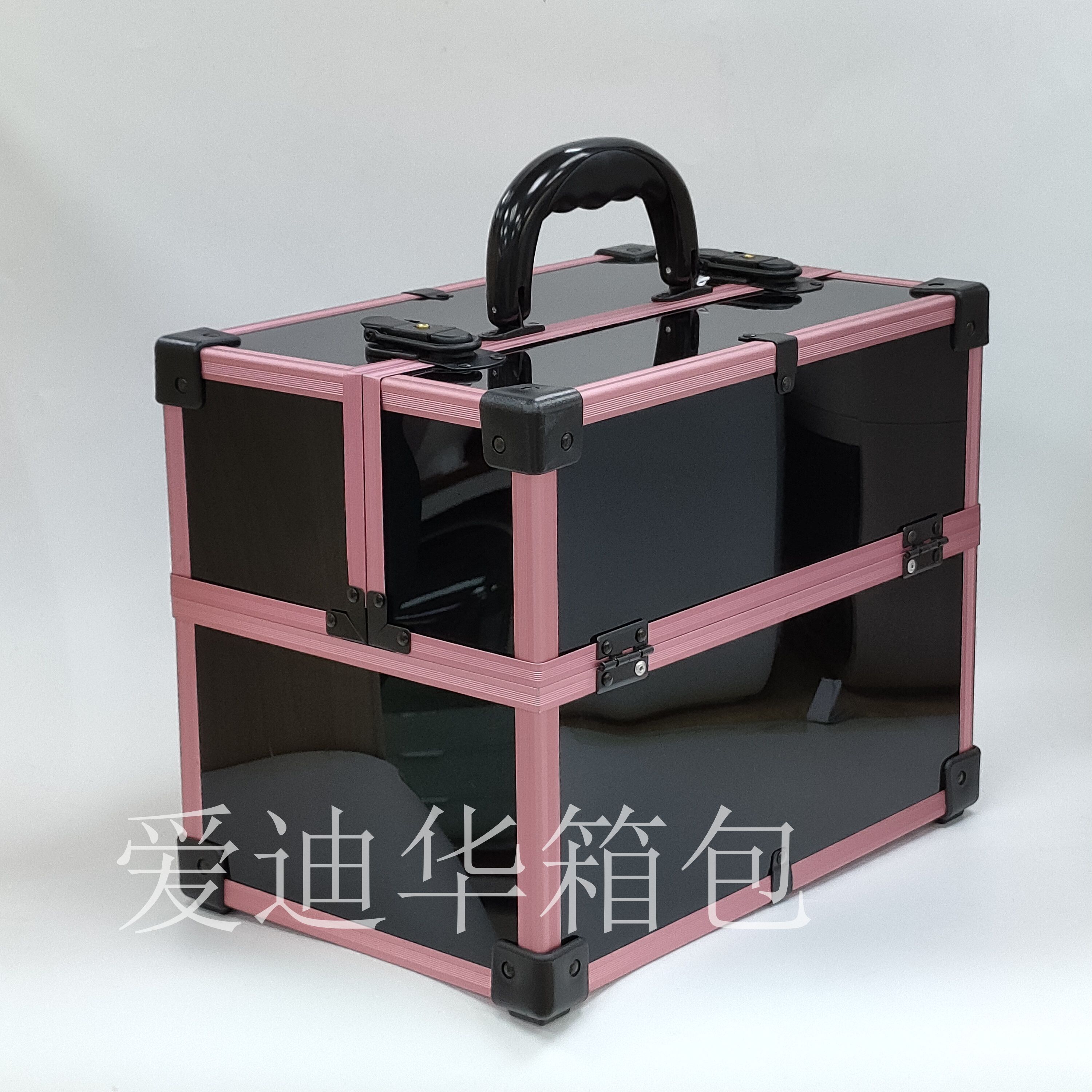 Adiva's new large-capacity multi-layer portable nail, eyelash, tattoo and makeup semi-permanent tool makeup box from South Korea Item Picture