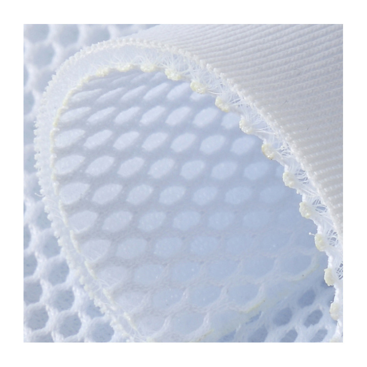 Factory direct sales of special sandwich mesh fabric, 100% polyester modern abstract printed sandwich woven fabric Item Picture