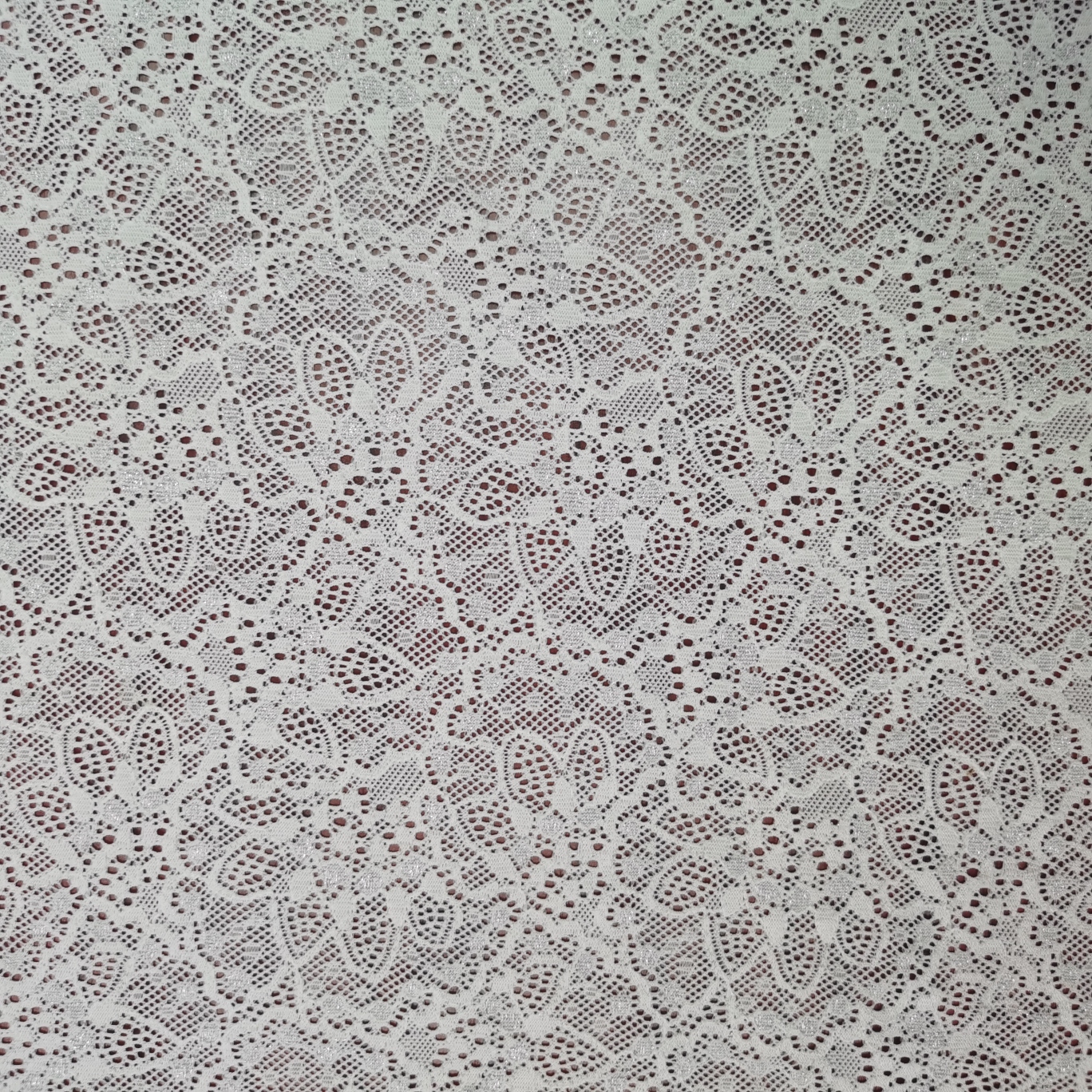 Lace elastic silver fabric garment accessories Lace skirt garment accessories