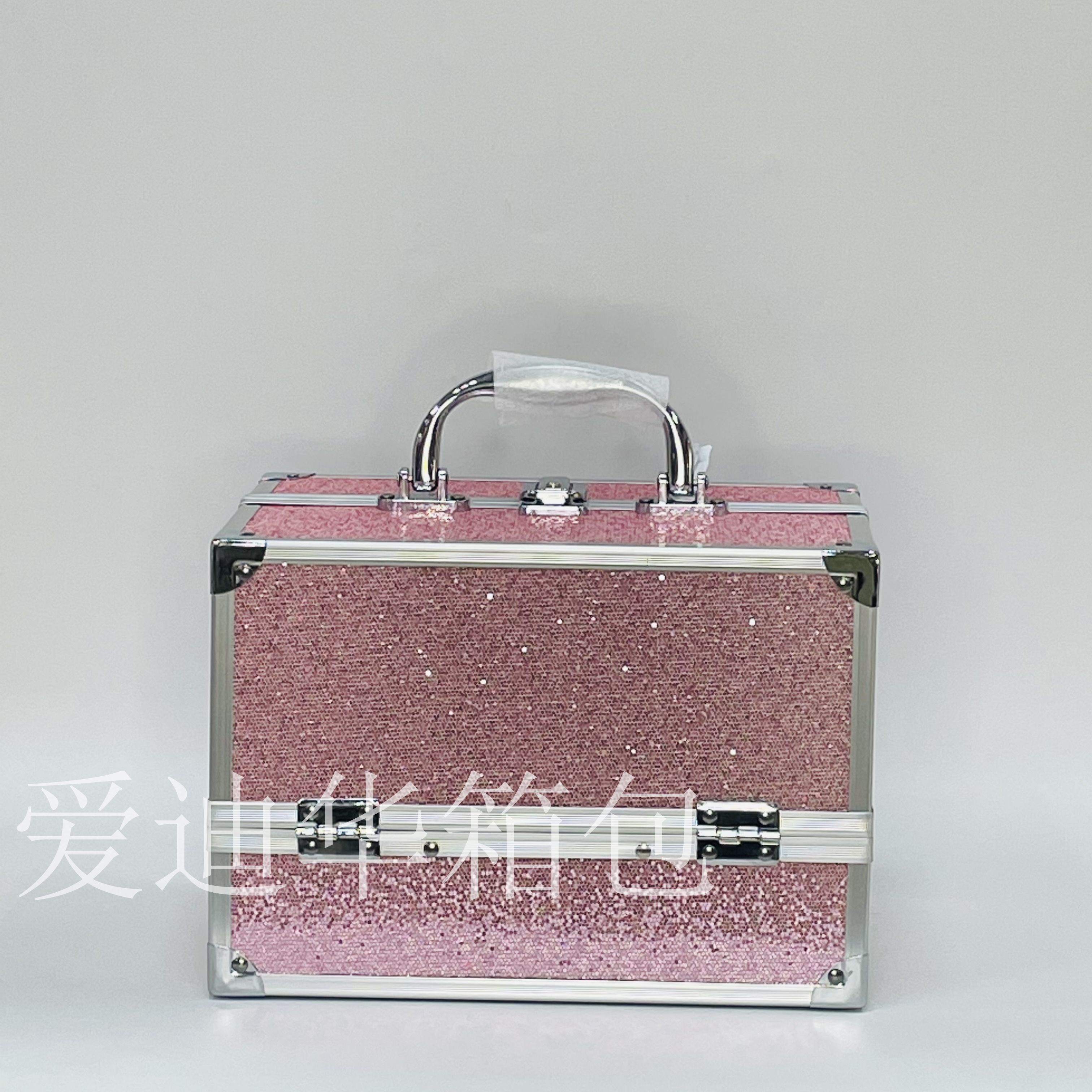 Aidihua's 2021 new Starry Sky Professional Beauty, Nail and Tattoo large-capacity high-end dedicated portable makeup box details Picture