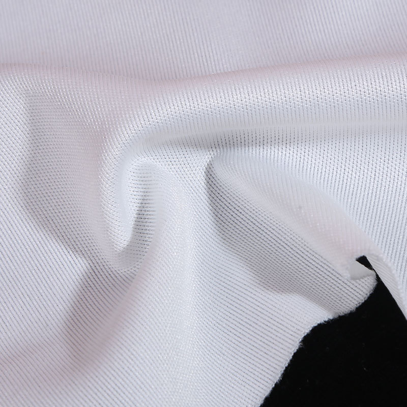 In stock, this is a fabric for fashionable women's school uniforms and trousers made of stretchy tweed and four-sided elastic knitted fabric Specification image