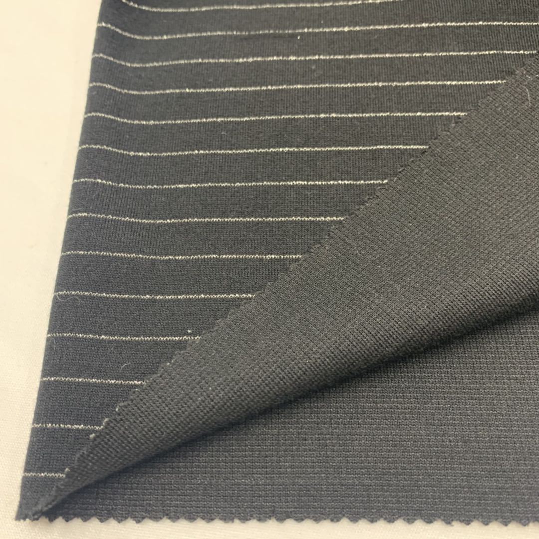 The manufacturer supplies 32S full polyester silver thread Roman cloth silver thread double-sided cloth details Picture