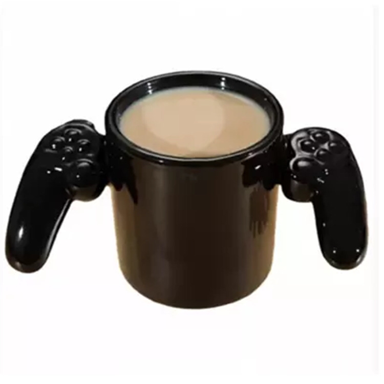 跨境热销游戏手柄陶瓷杯个性咖啡杯马克杯创意杯
