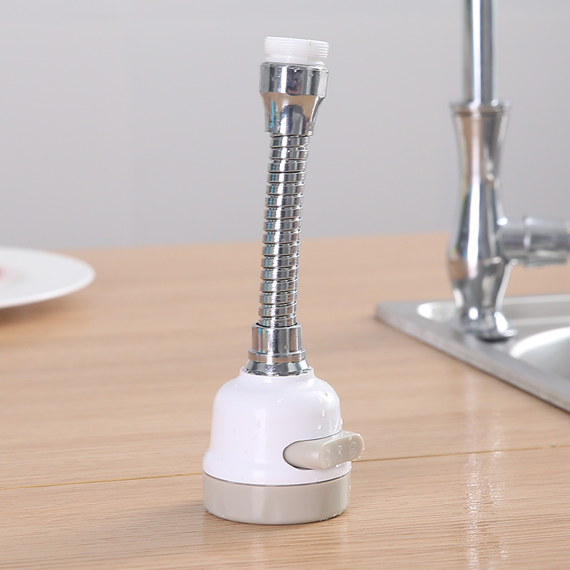 Three-speed pressurized faucet shower head, splash-proof water saver for tap water, household kitchen faucet filter Application Scenario