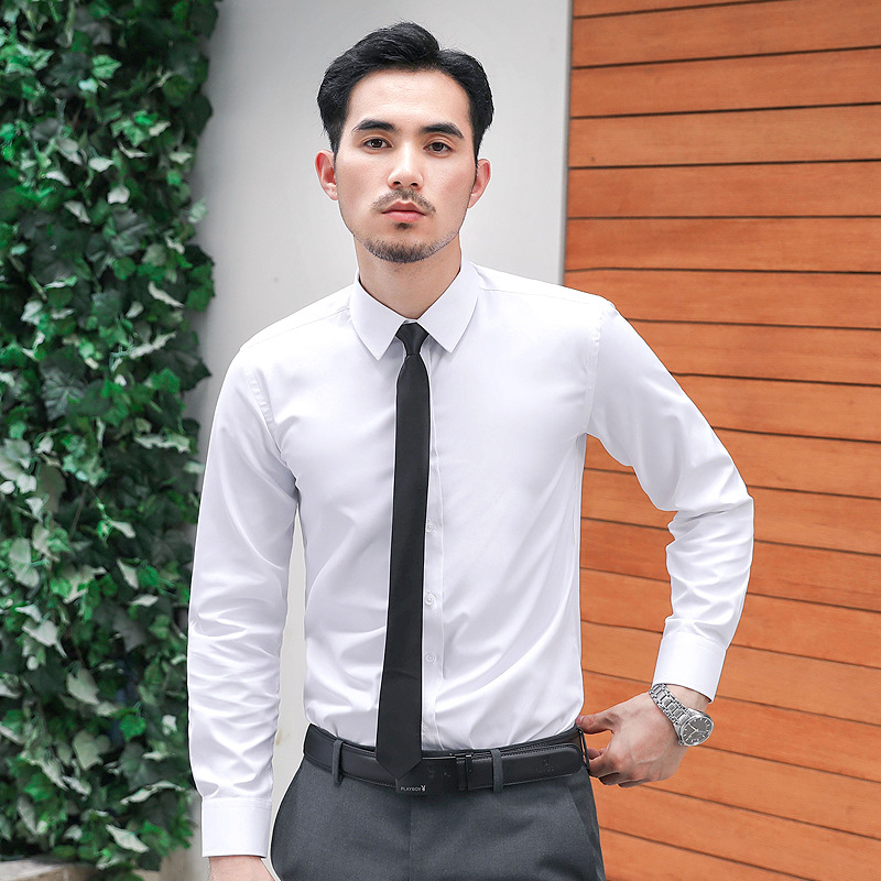 Men's spring and autumn men's long sleeve shirt professional dress shirt long sleeve men's shirt slim man's shirt wholesale