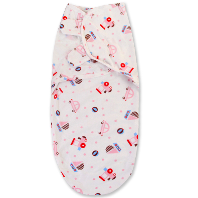 Summer And Fall Swaddling Swaddle For Newborns Single Cotton Anti-Kick Sleeping Bag Cartoon Swaddle Is Available All Year Round Item Picture