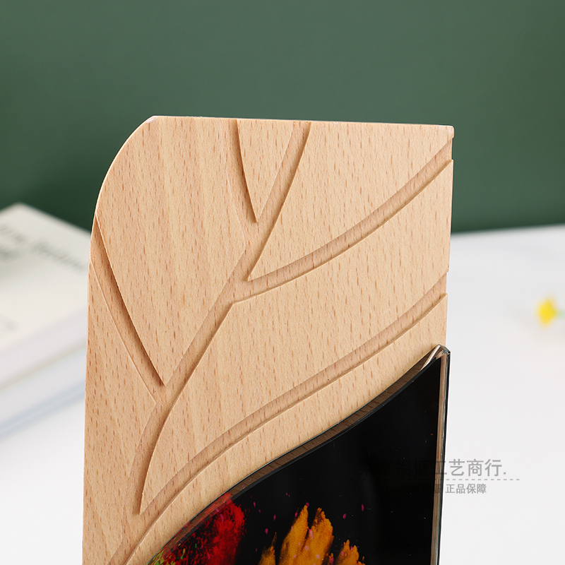 Customized new wooden crystal trophies and MEDALS, annual meeting, school sports meeting, company competition, enterprise awarding authorization plates Item Picture