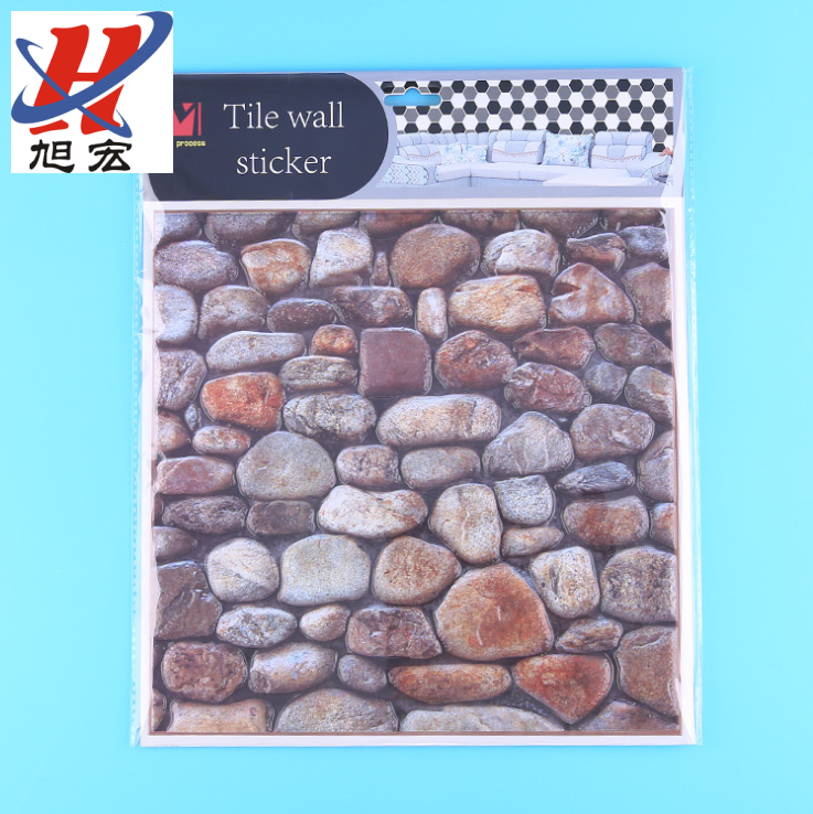 Customized wall tiles for home decoration, PVC concave-convex vacuum-formed wall tiles, creative Nordic simulation 3d stereoscopic Specification image