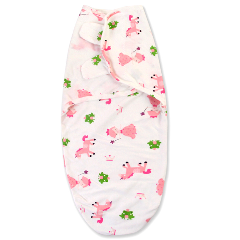 Summer And Fall Swaddling Swaddle For Newborns Single Cotton Anti-Kick Sleeping Bag Cartoon Swaddle Is Available All Year Round Application Scenario