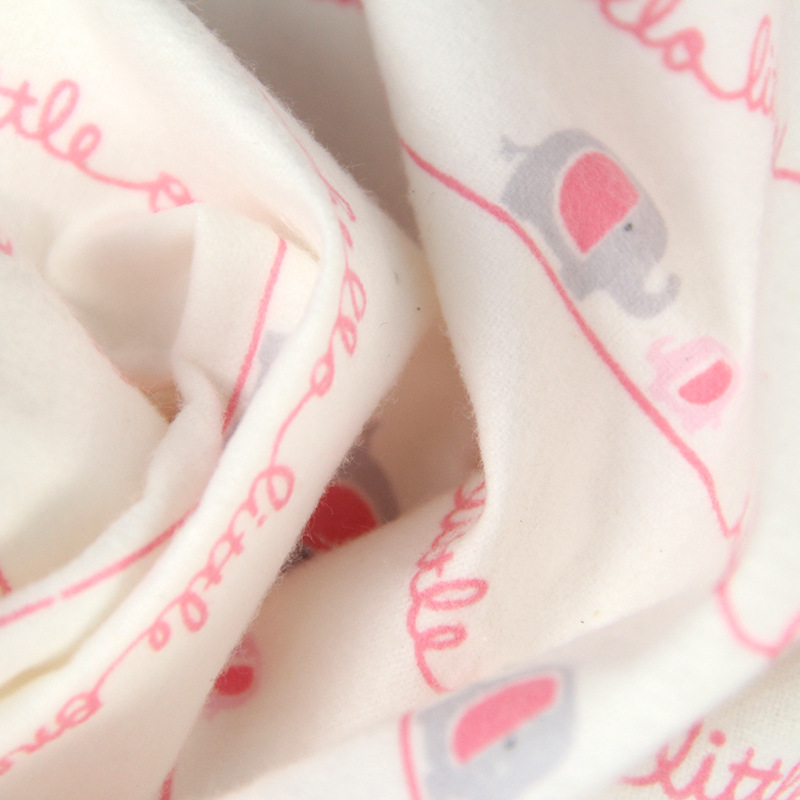 Soft Fly Baby Cotton Flannel Bag Single Hold Quilt Bag Covered Blanket Cartoon Cotton Bed Sheet Four Application Scenario