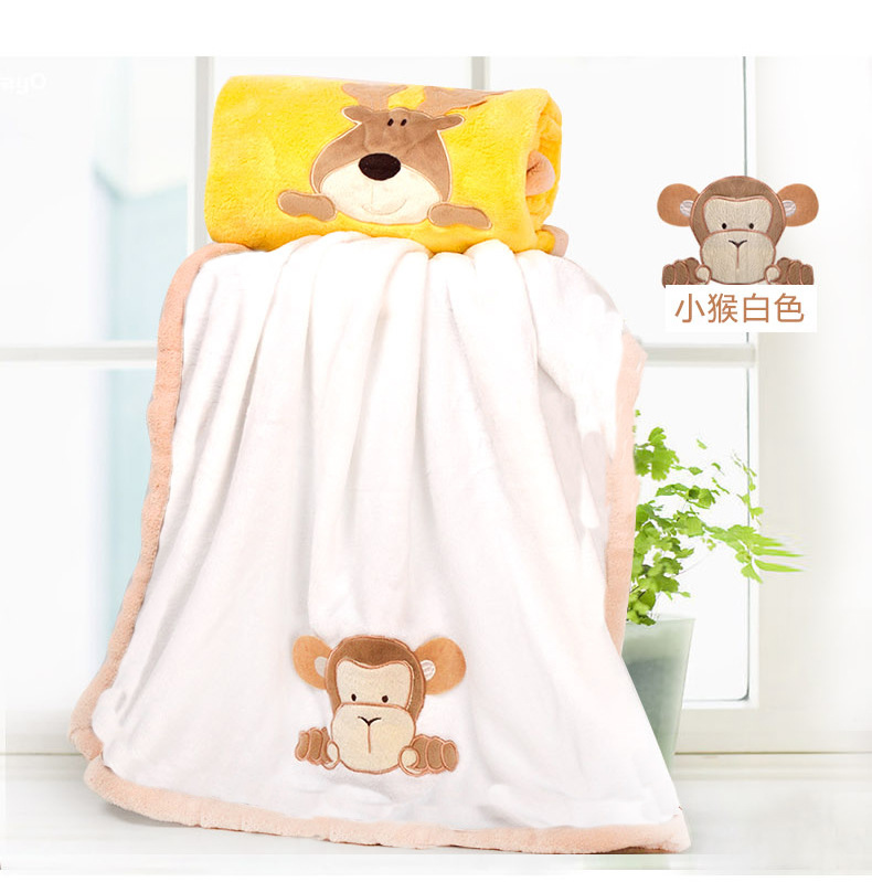 Soft Fleece Baby Blanket Fleece Blanket Children's Blanket Spring And Autumn Home Drape Cover Blanket details Picture