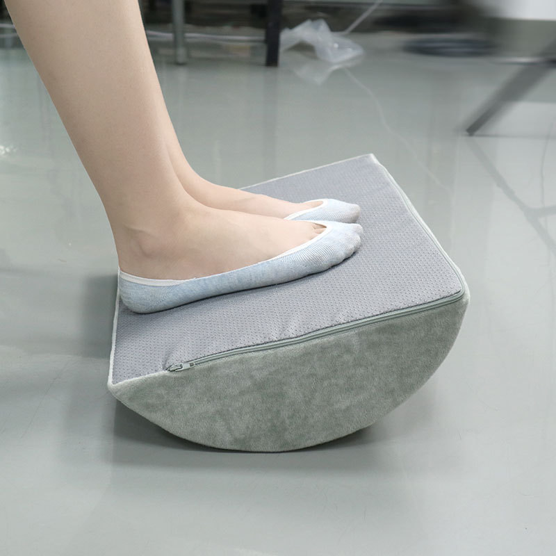 Amazon semi-cylindrical office rest foot mat manufacturer footrest foot massage foot mat processing and customization details Picture