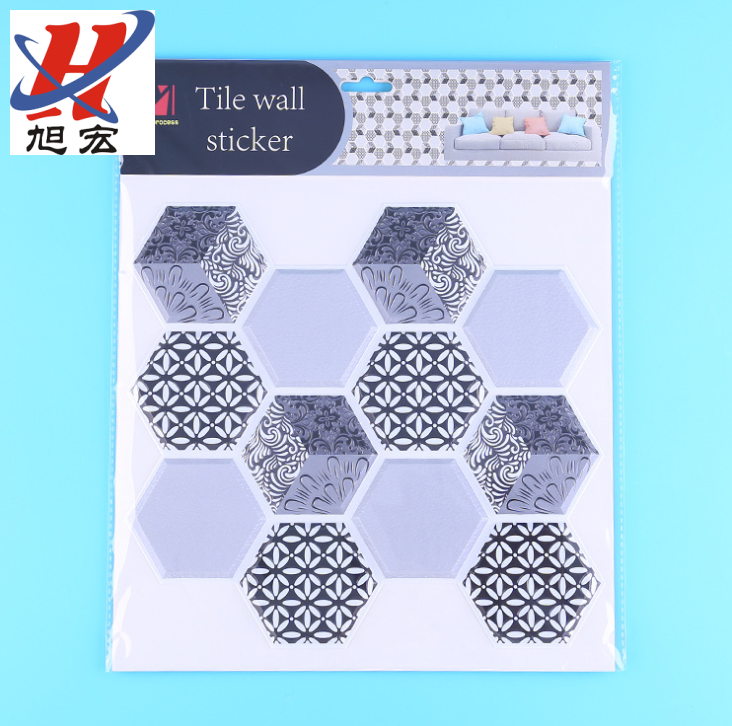 Customized wall tiles for home decoration, PVC concave-convex vacuum-formed wall tiles, creative Nordic simulation 3d stereoscopic details Picture
