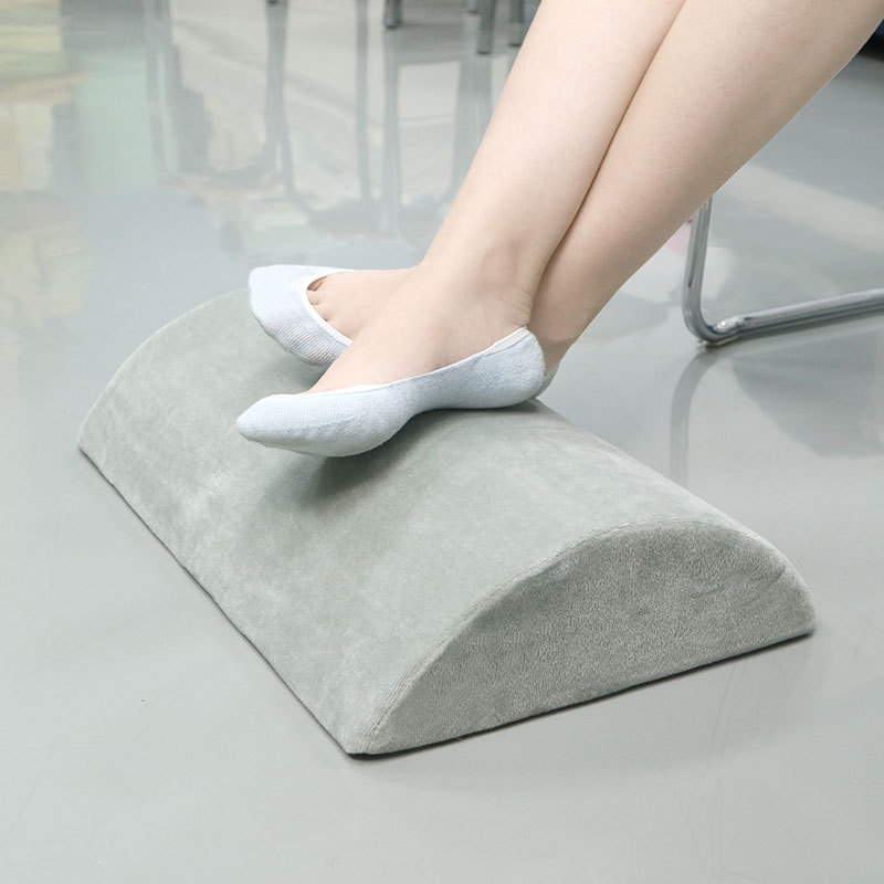 Amazon semi-cylindrical office rest foot mat manufacturer footrest foot massage foot mat processing and customization