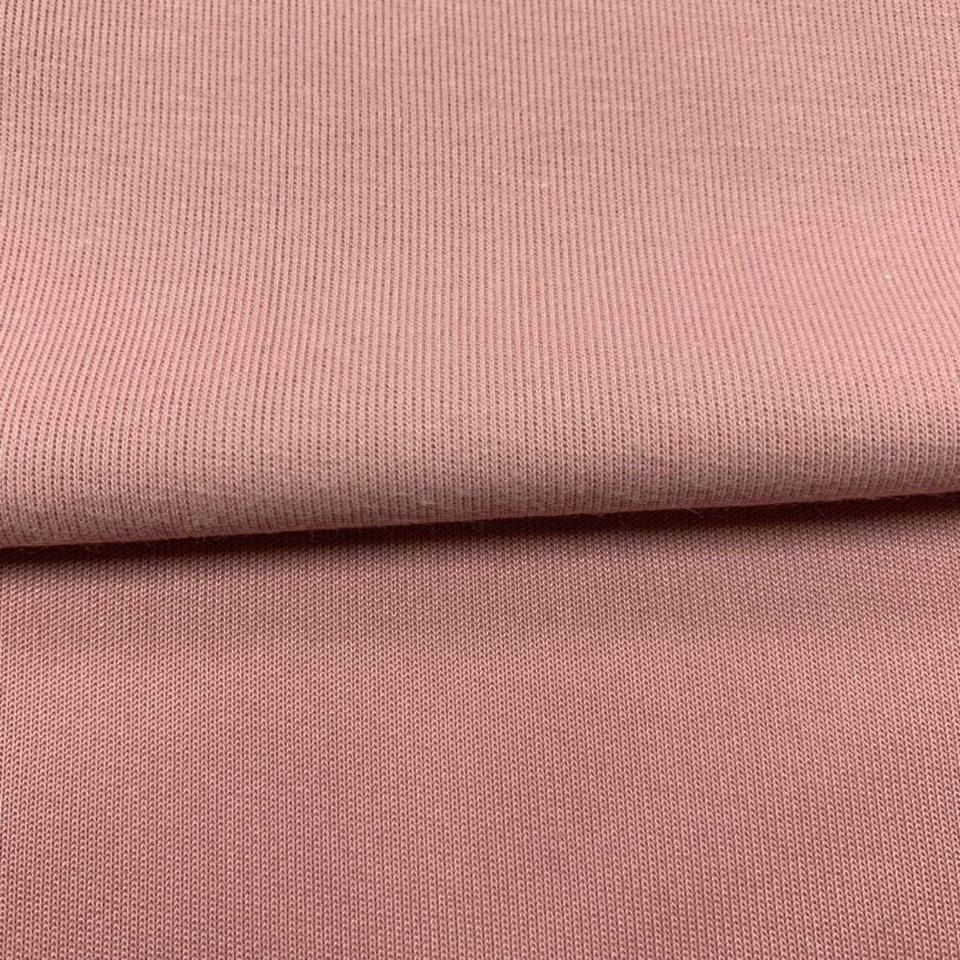 The manufacturer supplies polyester-cotton air layer (cotton on one side and polyester on the other) sports and leisure fabric details Picture