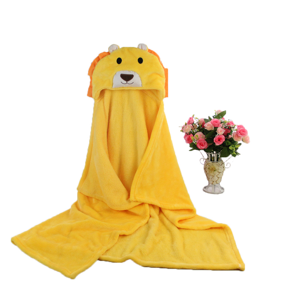 Baby Animal Cape Spring And Autumn Tide Baby Flannel Cape Children's Cape Windbreaker Application Scenario