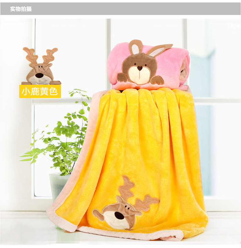 Soft Fleece Baby Blanket Fleece Blanket Children's Blanket Spring And Autumn Home Drape Cover Blanket Application Scenario