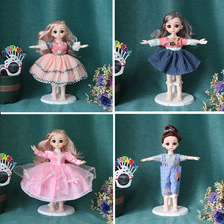 新机缘美婚纱娃娃裙30厘米小公主换套装衣服儿童玩具女孩礼物