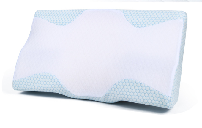 Single-sided butterfly-shaped memory foam pillow, cervical pillow, sleep repair, sleep aid, neck protection pillow, foam slow rebound pillow core, customized