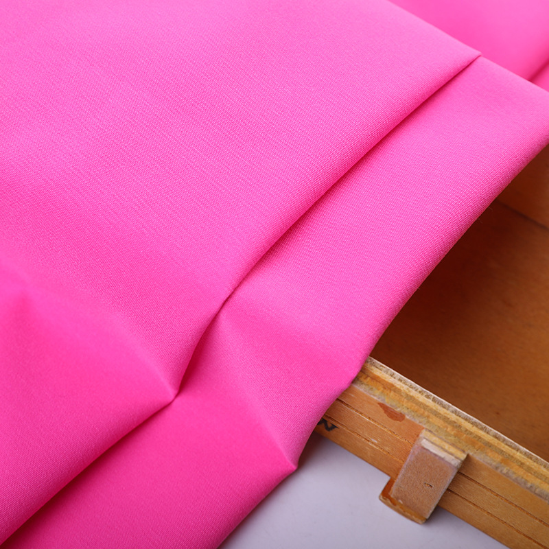 Manufacturers Spot Matte Plain Fabric Spring And Summer Uniform Polyester Rolle Fabric Specification drawing