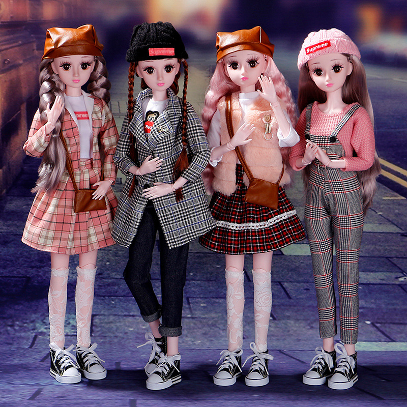 Loxi barbie talking fashion set princesa niña niños música 60 cm exquisita caja de regalo grande details Picture
