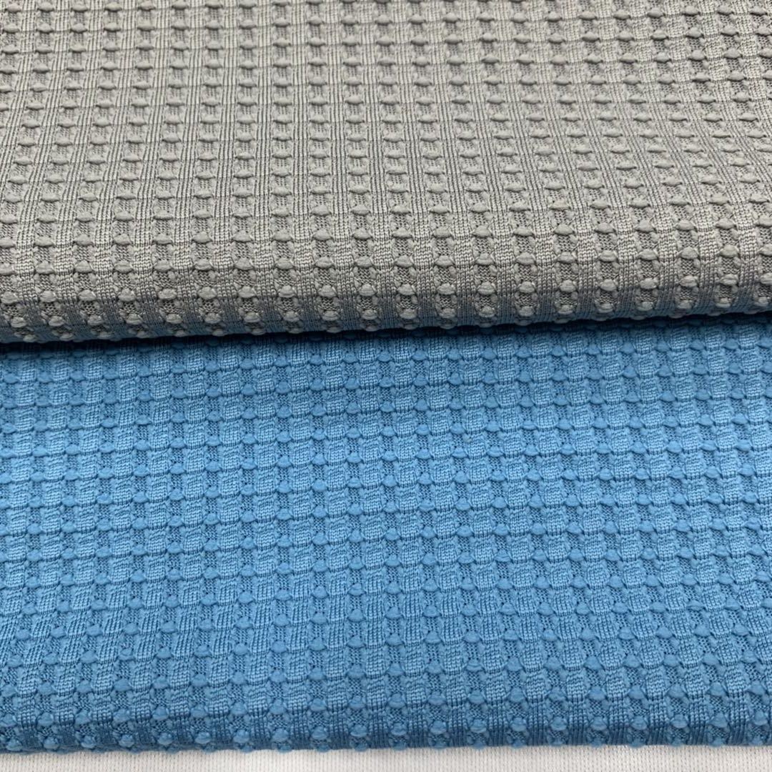 Manufacturers supply polyester waffle knitted fabrics