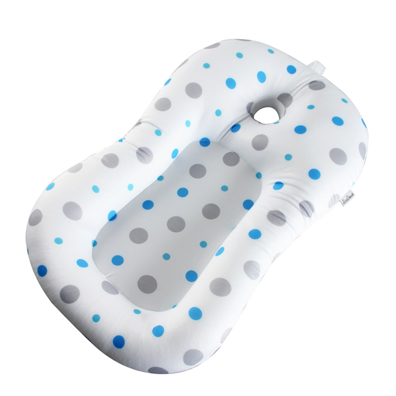 New baby bathtub, bath stand, newborn products, bathtub, floating bath pad, baby bath net bag in stock Specification image