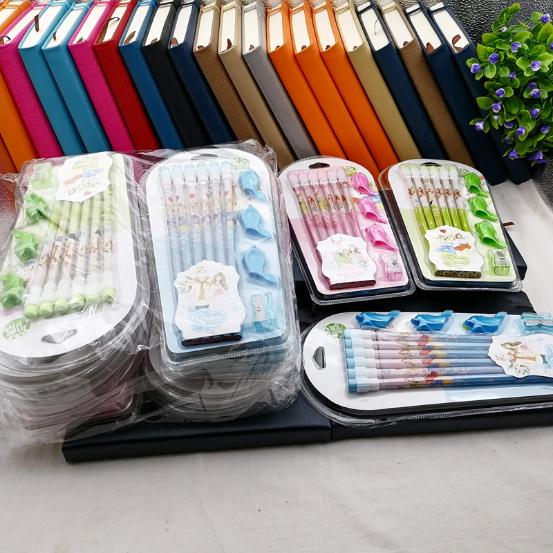 C1643 6PC pencil set, dedicated for exam card filling, 2-inch pencil for kindergarten sketching, drawing and painting, 2-yuan store Item Picture