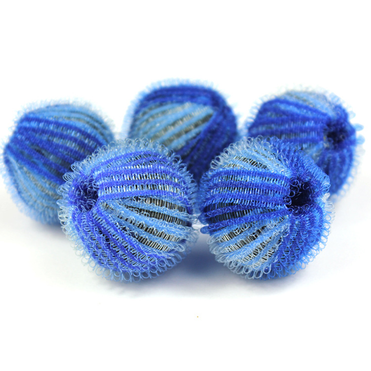 Nylon Laundry Ball Anti-Entanglement Drum Washing Machine Magic Decontamination Hair Removal Clasp Magic Washing Machine Filter Item Picture